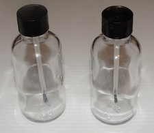 Empty Clear Glass Nail Polish Bottles, 2, Nail Polish, Nail Art, Nail Treatments picture