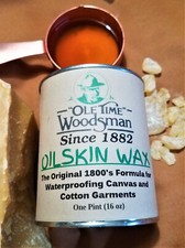 Ole Time Woodsman Oilskin Wax: The Original 1800's Civil War Formula picture
