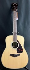 Yamaha FG830 Solid Top Dreadnought Acoustic Guitar Gloss Natural picture