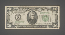 1934A $20 Bill / FRN – Chicago G District – Clean Circulated - C99976590A picture
