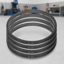 4pcs A19 or 4L210 Classic Wrapped Rubber V-Belt, 19