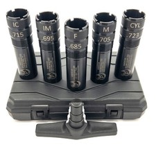 Beretta/Benelli Mobil Thread 12ga Extended Choke Tubes Set 5 pcs Black Winenton™ picture