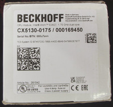 BECKHOFF CX5130-0175 CPU MODULE Intel ATOM E3827 picture