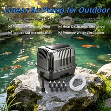 Linear Air Pump for Septic Systems and Deep Pond Aeration, 855GPH picture
