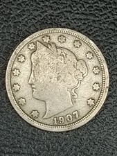 1907 Liberty V Nickel G / VG  picture