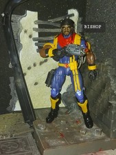 Marvel Legends CUSTOM BISHOP FIGURE., Xmen.. Mcfarlane scale picture