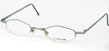 Vintage i-spax GWEN 3 GREY EYEGLASSES GLASSES METAL FRAME 44-21-139mm Germany picture