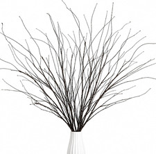 RAINFLOW Curly Willow Branches - Artificial Twigs for Vases 30 Inches | Faux Bra picture