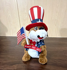Limited Edition Buc-ee's America 250th Beaver Plush Uncle Sam Hat USA New picture