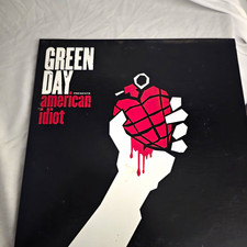 Green Day American Idiot RARE 2X reissue 180-gram vinyl LP '09 NM/EX TESTED VIDE picture
