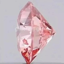 3 Ct IGL Certified Lab Grown Pink Diamond Loose Round 9.5 mm VVS1 D Color 