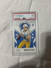 Panini 2020 Rookies & Stars Justin Herbert RC Base #103 Chargers PSA 73662083 picture