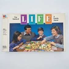 Vtg 1985 The Game of Life Board Game Milton Bradley 4000 100% Complete Boxed picture