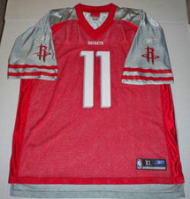NWT Yao Ming Vintage Reebok XL Houston Rocket Football Jersey picture