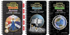 BLACK BOOK TRIO... ENGINEERS + FASTENERS + ELECTRICAL BOOKS (ENGINEERING) picture