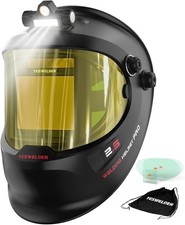 True Color Weld Hood Auto Darkening Welding Helmet Side View TIG MIG ARC picture