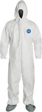 DUPONT TY122S 2XL LARGE TYVEK COVERALLS CASE of 25pcs picture