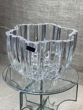 BEAUTIFUL KOSTA BODA “Olivia” Heavy Lead Crystal  Bowl Signed Anna Ehrner/Sweden picture