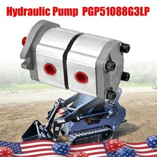 New Two-Section Hydraulic Gear Pump PGP51088G3L For Skid Steer Loader KTT23 AGT picture