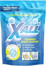 X-ALL Foaming Toilet Cleaner, Self-Activating Powder for Deep Cleaning,... picture