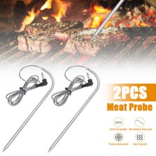 2PCS Meat Replacement Probe Temperature for PT1000 Pit Boss Pellet Grill Smokers picture