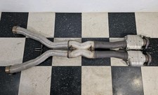14-19 Chevrolet Corvette C7 Exhaust Mid Pipe Center Resonator Silencer OEM 12k picture