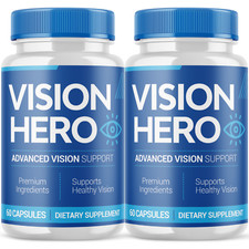 (2 Pack) Vision Hero, VisionHero Eye Supplement for Vision Health (120 Capsules) picture