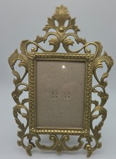 Art Nouveau Rococo Heavy Metal Ornate Frame - fits 5