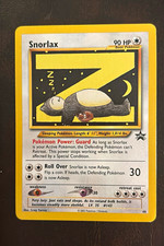 2002 Pokémon Snorlax #49 WOTC Black Star Promo Vintage Snorlax Z LP picture