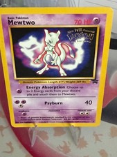 Mewtwo Warner Bros and cracked ice  Pokemon, see description for conditions. picture