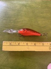 1 Vintage Finland Rapala Deep Shad Rap Lure Rare Color Unfished. picture