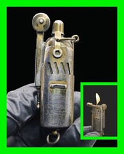 Antique 1930's IMCO Julius Meister IFA 4000 Storm Petrol Lighter - WORKING RARE  picture