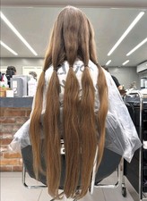 Virgin Slavic Hair Youth Ponytail Haircut 28