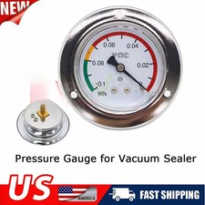 Vacuummeter Negative Pressure Gauge Manometer Air Pump Vacuum Sealer -0.1.0Mpa* picture
