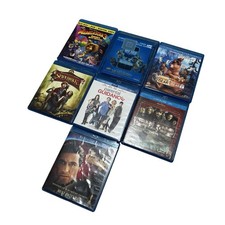 Blu-ray Lot of 7 : Pirates Caribbean Godfather II Brother Bear Madagascar Disney picture