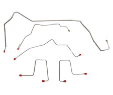 Front Brake Line Kit Fits Chevrolet S10 1998-1999 4WD Stainless TKT9802SS picture