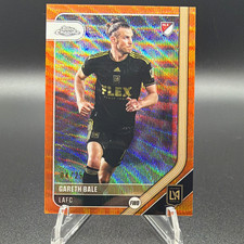 Topps Chrome 2026 Gareth Bale Los Angeles FC #81 Orange Wave Refractor /25 picture