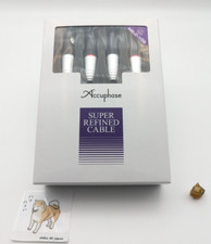 Accuphase ASLC-10B 1.0m  XLR Cable /pair Brand New picture