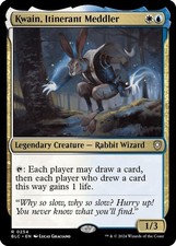 2024 Magic: The Gathering: BLC - Kwain Itinerant Meddler (#254, R, Near Mint) picture