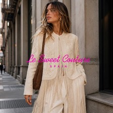 ZARA WOMAN FW26 ECRU-BEIGE ZW COLLECTION FRINGED JACKET ALL SIZES 6895/253/075 picture