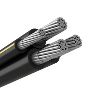 75' Tulsa 4-4-4-4 Aluminum URD Direct Burial Cable (85 Amp) 600V picture