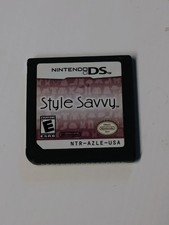 Style Savvy for Nintendo DS Game Only Used Tested Works Properly Good Condition picture