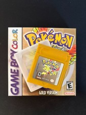 NEW Pokémon Gold Version GBC Cartridge Only Tested Saves FAST SHIP picture