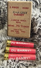 VINTAGE  DUBARRY EYEBROW EYE LINER PENCIL  REFILLS LOT 3=6 REFILLS NEW STAR GREY picture