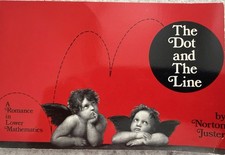 SIGNED Norton Juster THE DOT AND THE LINE A Romance in Lower Math.... PB 1991 picture