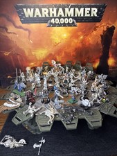 Vintage Rare Warhammer/40k Metal miniatures lot- Over 50 picture