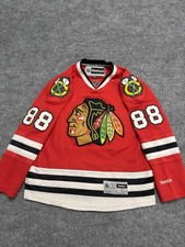 Vtg Patrick Kane #88 Chicago Blackhawks Red Reebok Premier Hockey Jersey Sz Sm picture