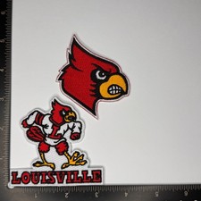 Louisville Cardinals Iron/Sew On Embroidered Patch picture