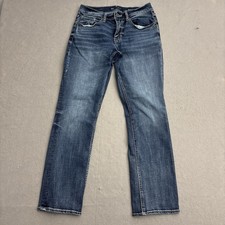BKE Jake Straight Jeans Mens 30x30 Blue Medium Wash Stretch Denim Stretch picture