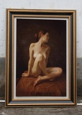 Hand Painted Oil Painting art Female woman Nude On Canvas 24